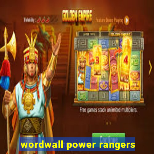 wordwall power rangers